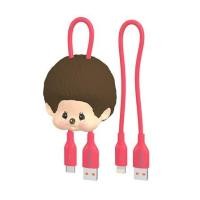 ราคา สายชาร์จ USB-A TO TYPE-C และ LIGHTNING AMAZE ONE AMCC001 MONCHHICHI BOY สีชมพูเข้ม (1315458)
