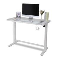 ราคา โต๊ะปรับระดับไฟฟ้า ยืน-นั่งทำงาน DF PROCHAIR รุ่น ET118 กระจกขาว (888121800010)