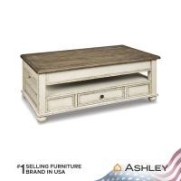 ราคา โต๊ะกลาง พร้อมลิฟท์ท็อป ASHLEY FURNITURE HOMESTORE รุ่น REALYN/119 สีขาววินเทจ (888122802122)