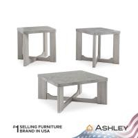 ราคา ชุดโต๊ะข้าง ASHLEY FURNITURE HOMESTORE รุ่น GARNILLY/3 สีเทา (888122802139)