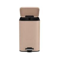 ราคา ถังขยะเหยียบเหลี่ยม HOMEPRO MINIMAL 5 ลิตร สีน้ำตาล (1313678)