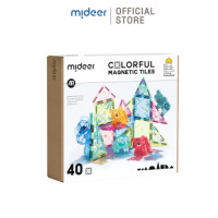 ราคา แม่เหล็กตัวต่อสีรุ้งMIDEER MD2238-CT6399 40ชิ้น (888115800039)