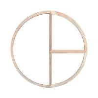 ราคา วงกบหน้าต่างโค้ง ไม้เนื้อแข็ง N999 MM03 80X80 ซม. สีธรรมชาติ (1267254)