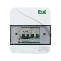 ราคา ตู้คอนซูมเมอร์ยูนิต 2 ช่อง พร้อมกันไฟรั่ว/ไฟดูด CT ELECTRIC CTU-2C 63 แอมป์ สีขาว (1282901)