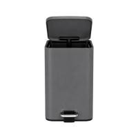 ราคา ถังขยะเหยียบเหลี่ยม HOMEPRO MINIMAL 5 ลิตร สีดำ (1313683)