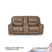 ราคา โซฟาปรับเอนนอนไฟฟ้า 2 ที่นั่งพร้อมคอนโซล ASHLEY FURNITURE HOMESTORE รุ่น SILVERBROOKE/2RRM สีน้ำตาล (888122802408)