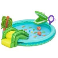 ราคา สระน้ำ BESTWAY 53166 ขนาด 224 X 181 X 72 CM CROCODILE COVE PLAY CENTER (888140400121)