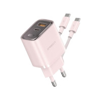 ราคา หัวชาร์จ ELOOP C31TC สีชมพู หัวชาร์จเร็ว และ สายชาร์จเร็ว PD 45W สำหรับ สมาร์ทโฟน ทุกรุ่น ANDROID PHONE (888208900085)