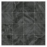 ราคา กระเบื้องพื้นพอร์ซเลน 16x16 นิ้ว COTTO เธอราพี กริด เนโร ดำ PM 0.96 ตร.ม. (1217787)
