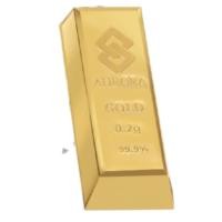 ราคา ทองแท่ง AURORA DESIGN 0.2 กรัม ผลิตจากทองแท้ 99.9% (888223800002)