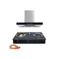 ราคา ชุดเซต เครื่องดูดควัน + เตาแก๊สฝัง 3 หัว KASHIWA PSD-203D + X-3600-A +สายปรับแรงดันต่ำ (888155800236)