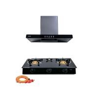 ราคา ชุดเซต เครื่องดูดควัน + เตาแก๊ส 3หัว KASHIWA PSD-204D + X-3600-B +สายปรับแรงดันต่ำ (888155800243)