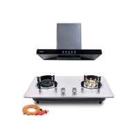 ราคา ชุดเซต เครื่องดูดควัน + เตาแก๊สฝัง 2 หัว KASHIWA PSD-204D + Q-5006 +สายปรับแรงดันต่ำ (888155800249)