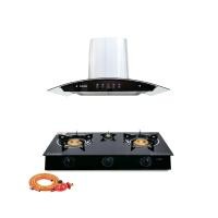 ราคา ชุดเซต เครื่องดูดควัน + เตาแก๊ส 3หัว KASHIWA PSD-308H + X-3600-B +สายปรับแรงดันต่ำ (888155800261)