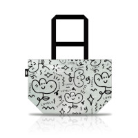 ราคา กระเป๋าช้อปปิ้ง VAVAZ รุ่น LOVELY FLOWER (M) (888178400085)