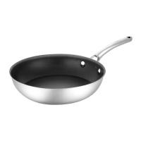 ราคา กระทะลึก 24 ซม. NON-STICK ไร้การเคลือบ CORELLE DURANANO สีเงิน (888236400004)