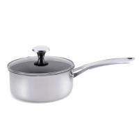 ราคา หม้อด้ามพร้อมฝา 18 ซม. NON-STICK ไร้การเคลือบ CORELLE DURANANO สีเงิน (888236400006)
