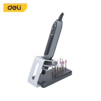 ราคา เครื่องเจียร์ไฟฟ้ามินิ DELI EDCE861-GR-01 32ชิ้น สีเทา (888236700241)