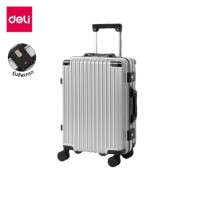 ราคา กระเป๋าเดินทางล้อลาก DELI EH1055-SL-24-01 24 นิ้ว สีเงิน (888134600681)