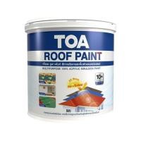 ราคา สีทาหลังคา TOA ROOF PAINT R699 สีน้ำตาล 1 แกลลอน (176068)