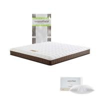 ราคา ที่นอนไฮบริด 5 ฟุต สุญญากาศ WOODFIELD รุ่น E-HYBRID II พร้อมหมอนหนุน 2 ชิ้น (1194940)