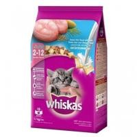 ราคา อาหารแมว WHISKAS JUNIOR พ็อกเก็ตนม รสปลาทะเลและนม 1.1 กก. (1201942)