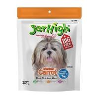 ราคา ขนมสุนัข JERHIGH CHICKEN WITH CARROT STICK 400 กรัม (1213061)