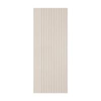 ราคา ประตูภายในโพลีสไตรีน ไม่เจาะลูกบิด LINEDEKOR VERTICAL 80x200 ซม. สีครีม (1317147)