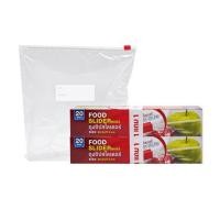 ราคา ถุงซิป SUNZIP 26.8x27.9 ซม. 20 ใบ (1แถม1) (1312318)