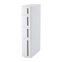 ราคา ตู้ลิ้นชักแคบ 4 ชั้น STACKO SEMAI 18x45.5x91 ซม. สีขาว (1183499)