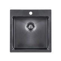 ราคา ซิงค์ฝัง 1 หลุม HAFELE ARMOR 495.39.470 สีดำ (1193812)