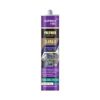 ราคา ยาแนวโพลิเมอร์อุดรอย SUPREMPRO 3-IN-1 290 มล. สีขาว (1313606)