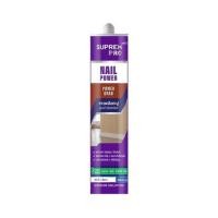 ราคา กาวพลังตะปู สูตรน้ำ SUPREMPRO POWER GRAB 300 มล. สีขาว (1313675)