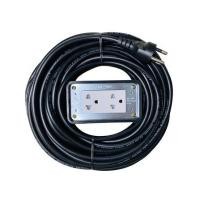 ราคา บล็อกยาง 2x4 พร้อมสาย VCT 3x1.5 2ช่อง SOKAWA 20 เมตร สีดำ (1113866)