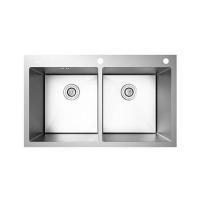 ราคา ซิงค์ฝัง 2 หลุม HAFELE MARIA 495.39.613 สีเงิน (1235956)