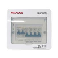 ราคา ชุดตู้คอนซูมเมอร์ยูนิต 4 ช่อง 50 แอมป์ พร้อมกันดูด RCBO RACER DEFENDER (1312317)
