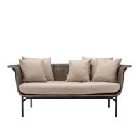 ราคา โซฟาไม้สัก 2 ที่นั่ง BUNISE รุ่น AMALFI ขนาด 140×75×70 ซม. สีน้ำตาล (888211800047)