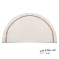 ราคา พรมเช็ดเท้าหน้าประตู EXPRESS CARPET รุ่น EH2-5 ขนาด ครึ่งวงกลม 45X75 ซม. หนา 20 มม. สีครีม (888247600040)