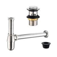 ราคา ชุด Set ท่อน้ำทิ้งอ่างล้างหน้ากระปุก RASLAND VALUE-BA-25-25 25 ซม. (1307190)