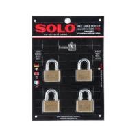 ราคา กุญแจคีย์อะไลก์ SOLO 4507SQ50 50 มม. แพ็ก 4 ตัว (287727)
