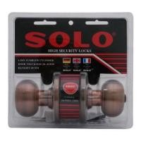ราคา ลูกบิดประตู หัวจัน SOLO 688AC สีทองแดงรมดำ (282224)