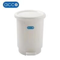 ราคา ถังขยะเหยียบกลม ACCO 17 ลิตร สีขาว (290770)