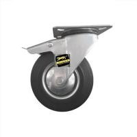ราคา ลูกล้อยาง TIGER แป้นหมุน มีเบรก 6 นิ้ว สีดำ (1122064)