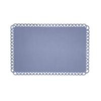 ราคา แผ่นรองจาน PVC KECH ขอบหยัก สีฟ้า (1164767)