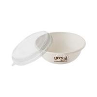 ราคา กล่องอาหารกลมพร้อมฝา GRACZ SIMPLE 875 มล. แพ็ก 25 ชุด (1180848)