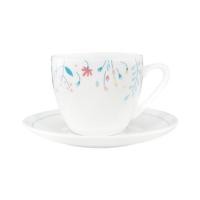 ราคา ชุดถ้วยกาแฟ PORCELAIN 220 มล. KECH CHEERFUL LEAF (1197407)