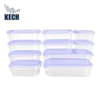 ราคา ชุดกล่องอาหาร SET 20 ชิ้น รวมฝา KECH สีม่วง (1227491)