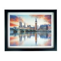ราคา กรอบรูป PTS BRIDGE 18X14 นิ้ว สีดำ (1231225)
