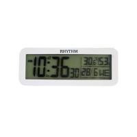 ราคา นาฬิกาดิจิทัล LED RHYTHM LCT107NR03 2X5.5 นิ้ว สีขาว (1235669)