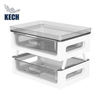 ราคา ชั้นลิ้นชัก 2 ชั้นสำหรับเก็บแก้วและอุปกรณ์ชงกาแฟ KECH (1242185)
